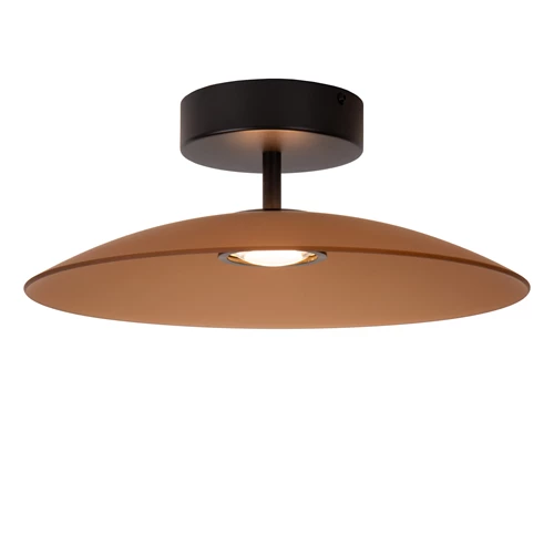 Lucide MENGA - Plafonnière - Ø 40 cm - LED Dimb. - 1x11W 2700K - Amber | Premium - detail 1